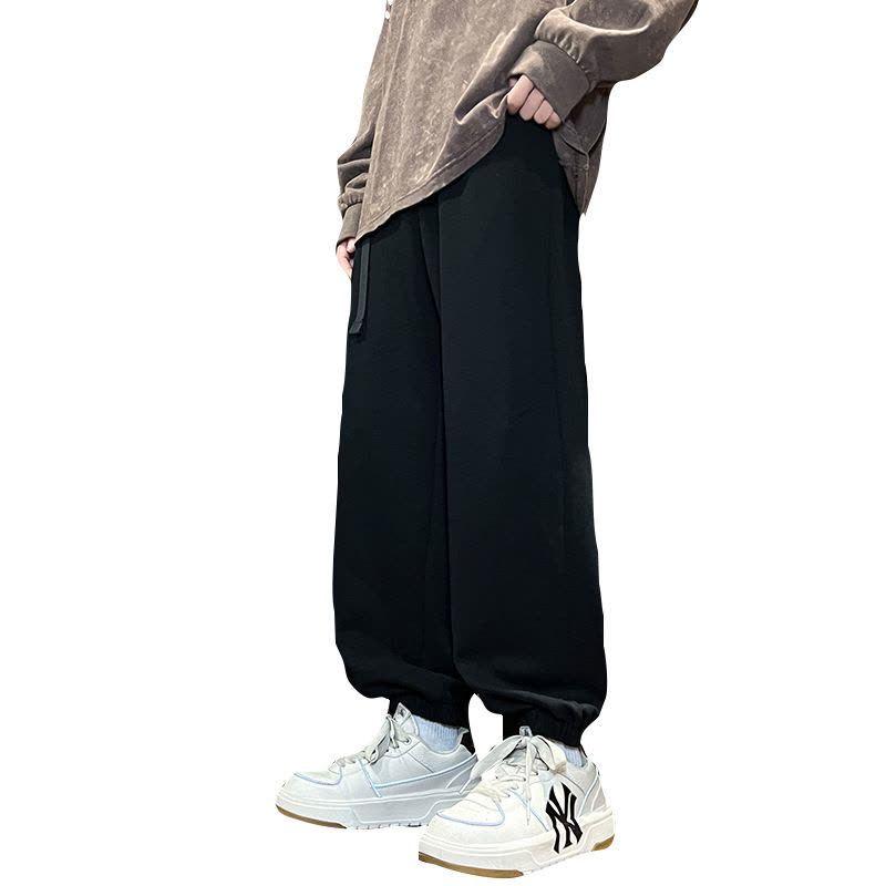 抖音大伞兵裤直供2024新款秋季卫裤梭织运动工装裤男女港风潮流裤图片