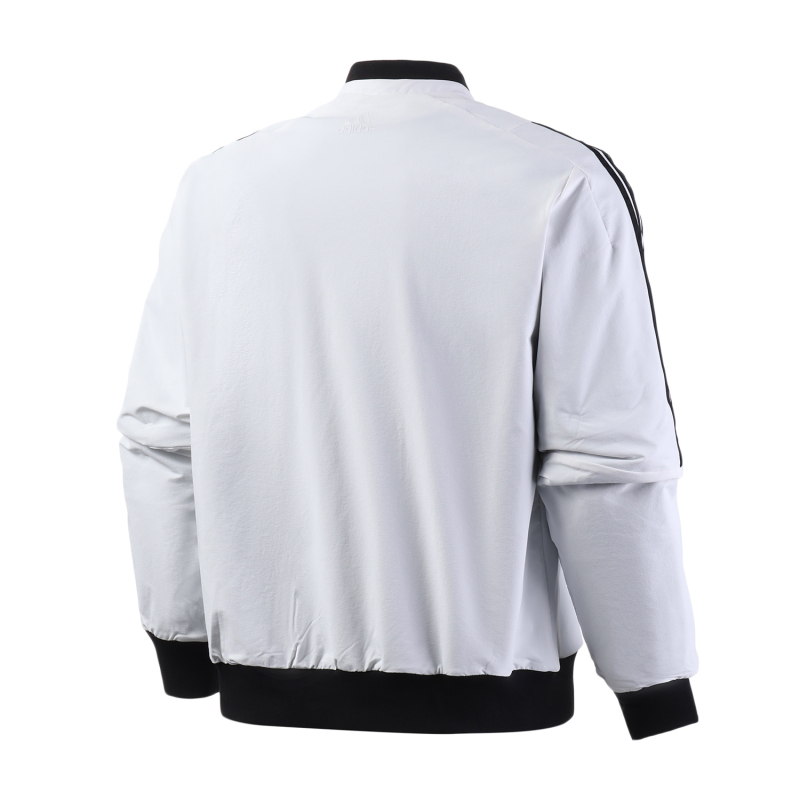 阿迪达斯男服外套夹克飞行领休闲运动服FJ0248