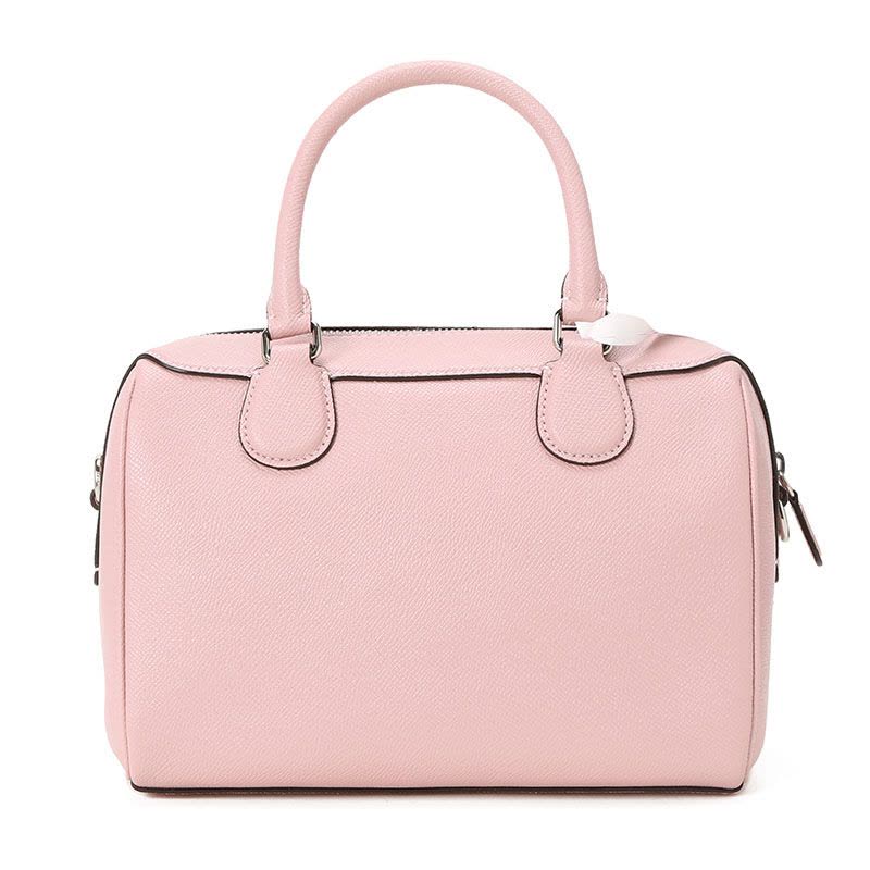 蔻驰 COACH BENNETT 波士顿包 字母马车标粒面皮 女士手提包斜挎包 F32202金扣图片