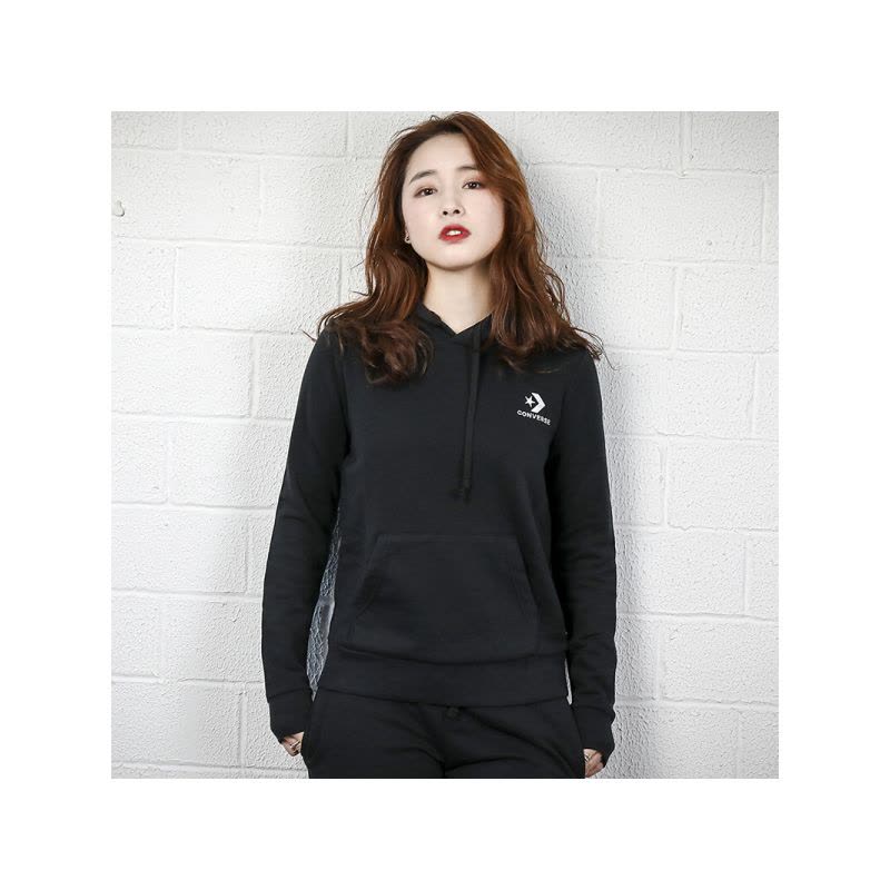 Converse匡威卫衣女装 2019春季运动服休闲套衫舒适轻便连帽上衣外套10008923图片
