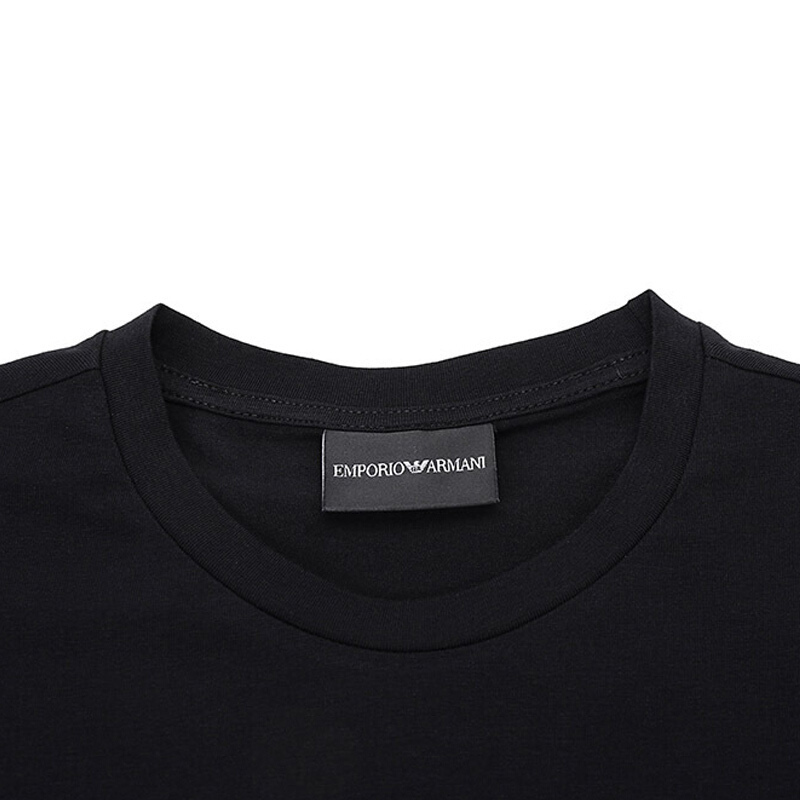 EMPORIO ARMANI 阿玛尼 春夏新款 男士轻薄圆领短袖T恤 3Z1T92 1J0AZ 0999