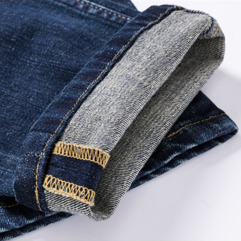 Lee Cooper2018秋季新款修身长裤商务休闲男裤直筒牛仔裤