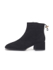 St&Sat/星期六冬新款方头粗跟侧拉链绒面短靴女SS03116003