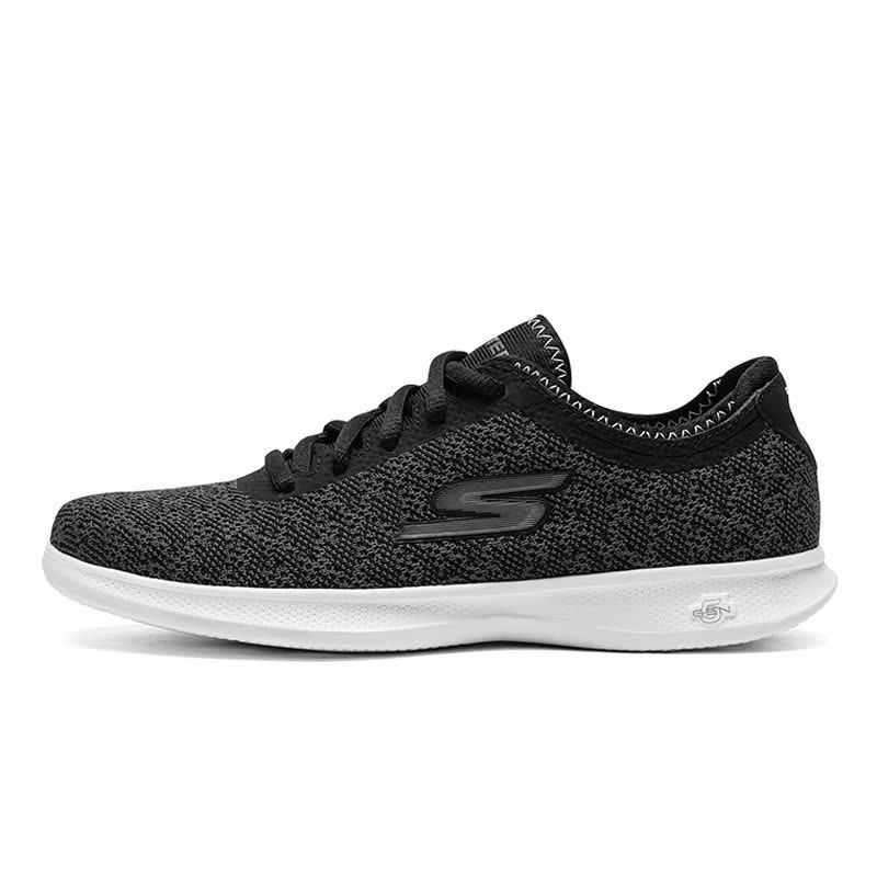 Skechers斯凯奇女鞋绑带低帮透气健步休闲运动单鞋14713DF图片