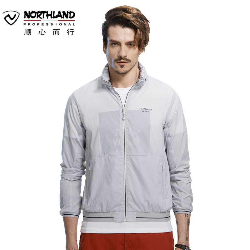 诺诗兰（NORTHLAND）户外男士UPF40+皮肤风衣GL075203