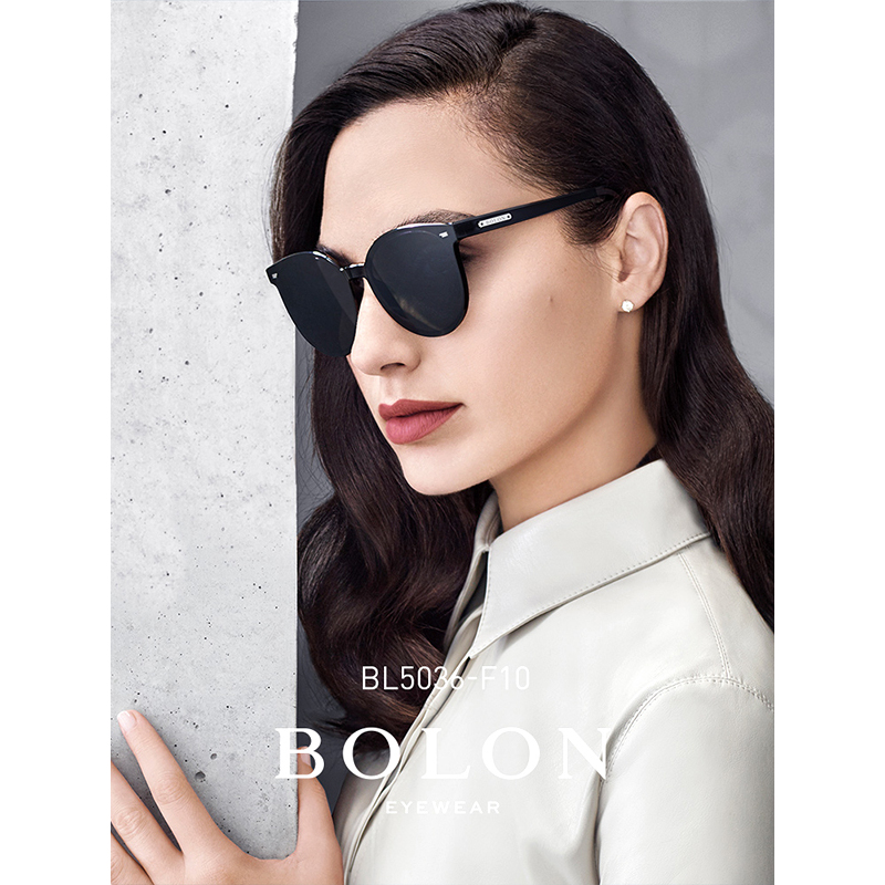 BOLON暴龙2020新款太阳镜盖尔加朵同款墨镜潮流尼龙镜片镜框女BL5036
