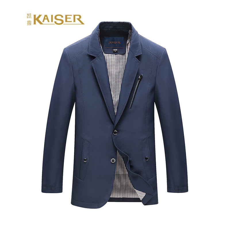 凯撒(KAISER) 男士2018新款时尚休闲西装外套