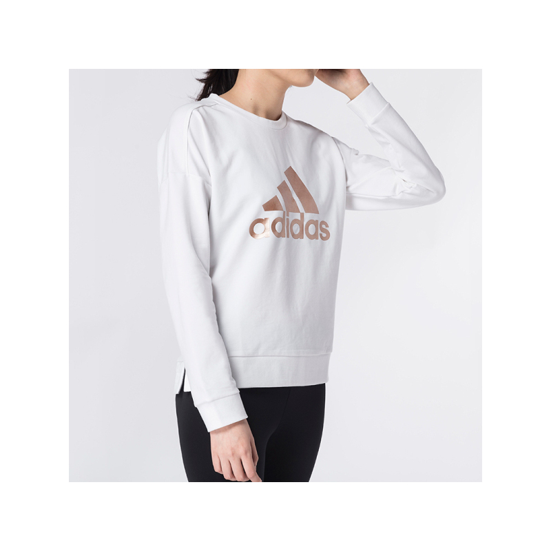 Adidas阿迪达斯 女装正品运动卫衣圆领套头衫 EA3103