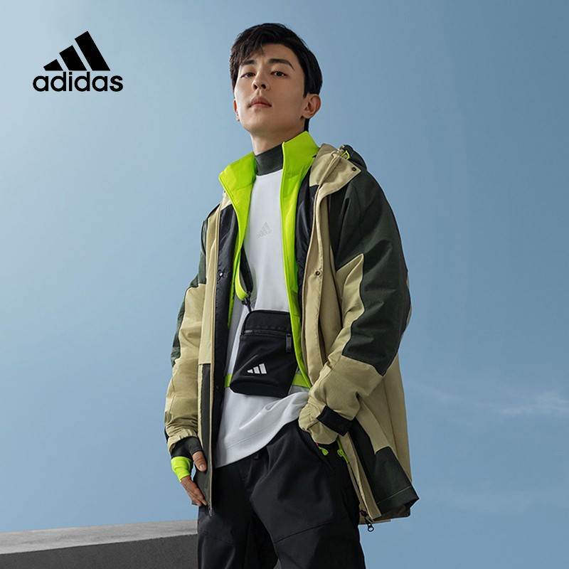阿迪达斯男服外套夹克thparkar工装休闲运动服gf4016