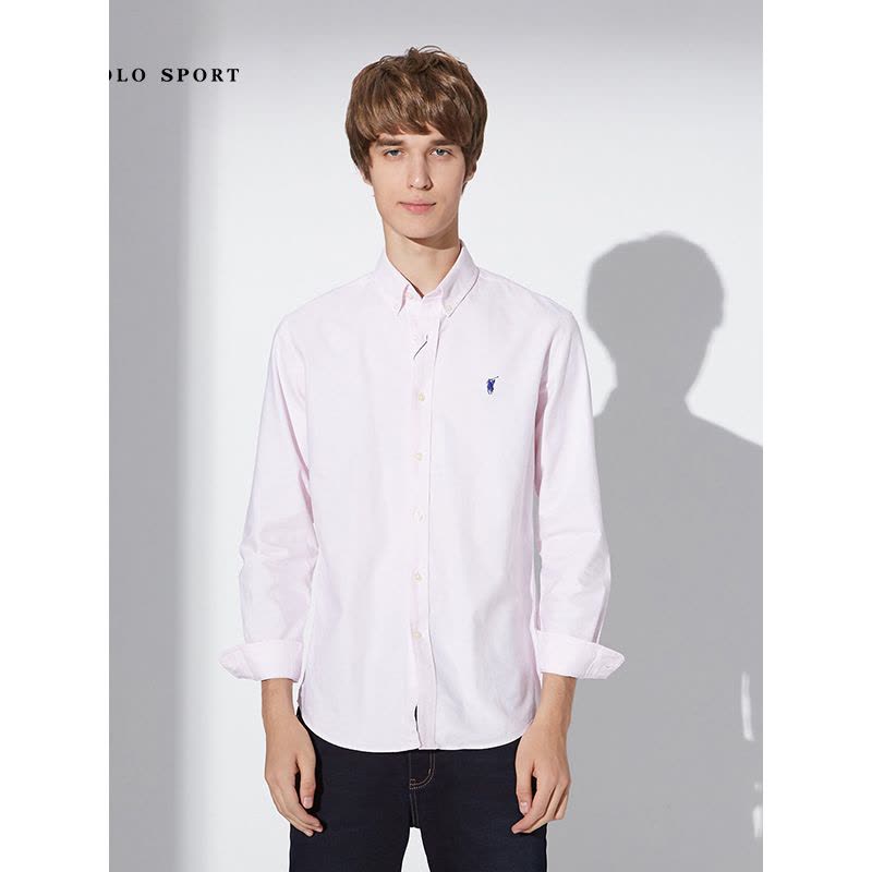 polo sport 衬衫男秋冬修身韩版长袖打底衫休闲上衣商务时尚图片