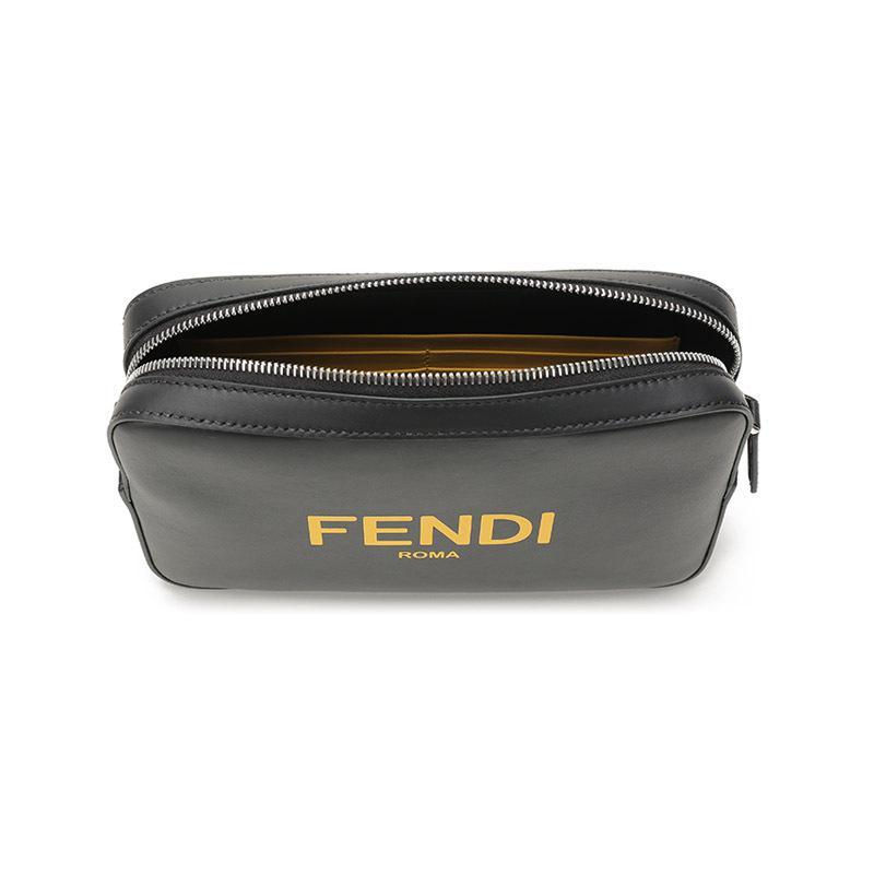 FENDI 男士 牛皮单肩斜挎包相机包 7M0286 ADM8