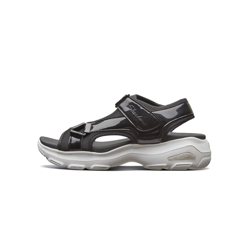 斯凯奇（SKECHERS）女鞋厚底老爹鞋熊猫凉鞋沙滩鞋凉鞋32381
