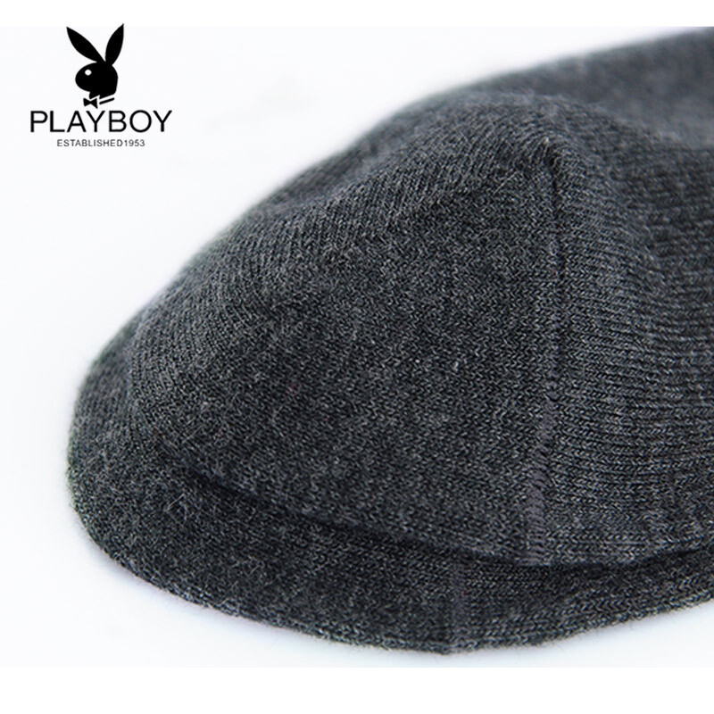 花花公子PLAYBOY男士船袜精梳棉四季浅口袜时尚商务休闲透气隐形袜6双礼盒装2980