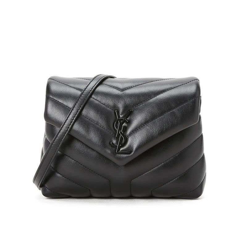 YSL 圣罗兰 LOU LOU 女士单肩包 小号 信封 绗缝 斜挎包630951 金扣图片