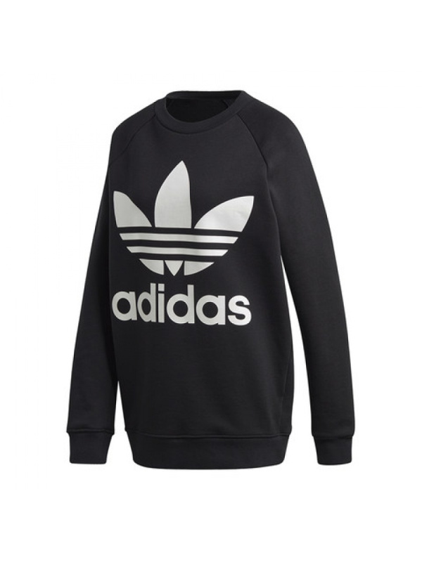 adidas阿迪达斯三叶女子OVERSIZEDSWEAT针织套衫DH3129