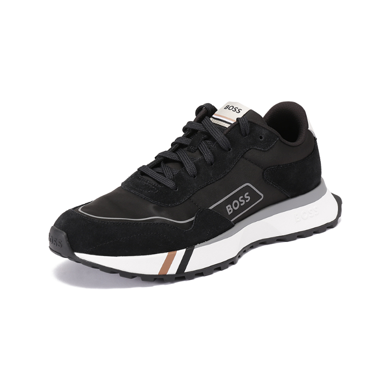 雨果博斯hugoboss男士厚底系带休闲运动鞋50498907