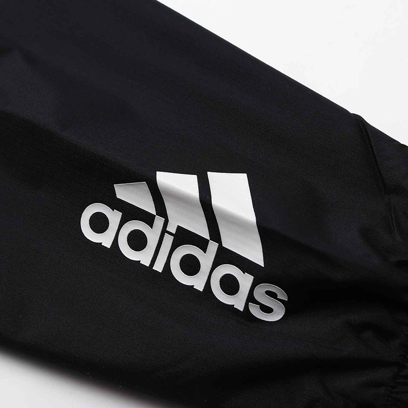 adidas女服外套夹克连帽WND防风休闲运动服DZ0034 L DZ0034黑色