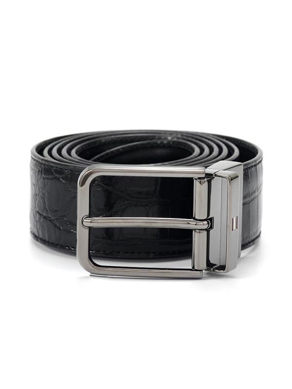 bally巴利男士牛皮针扣式双面腰带arkin35mtsp