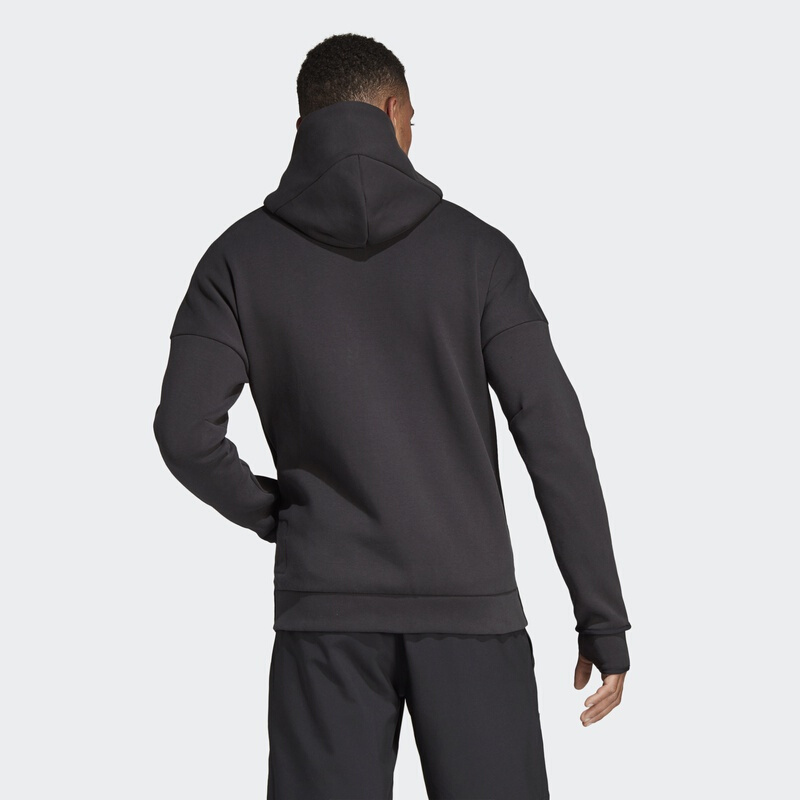 阿迪达斯adidasZNEHOODY2男子运动型格针织夹克CW6482