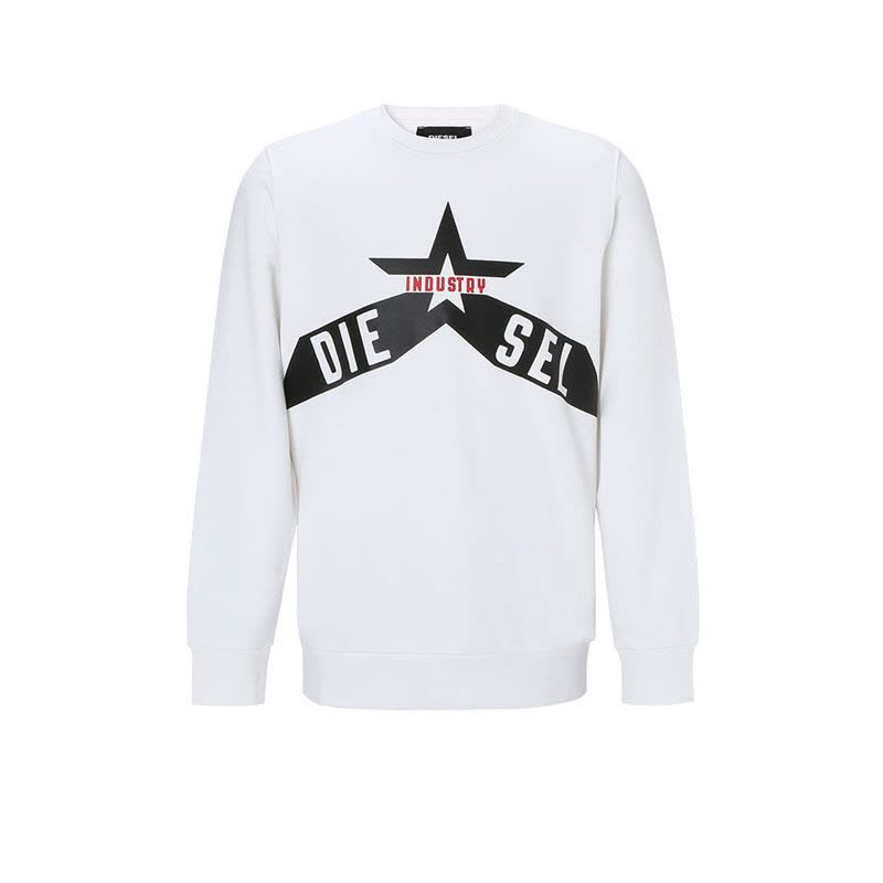 迪赛DIESEL 男士卫衣 LOGO印花棉质00SWD4图片