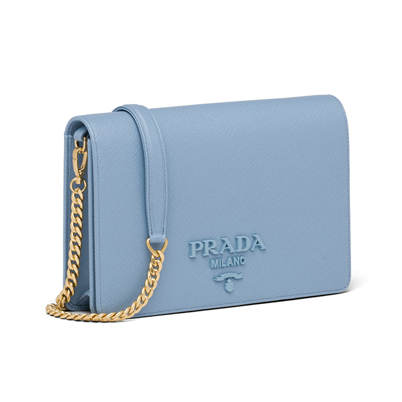【预定】20春夏PRADA Saffiano 皮革迷你手袋 21.5*14*4CM