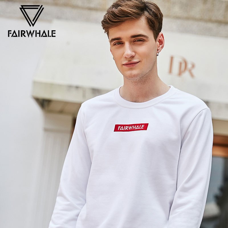 马克华菲fairwhale男士卫衣帽衫