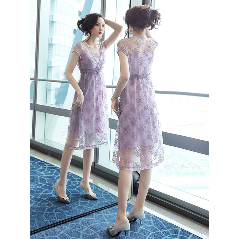 丝柏舍夏季2019女装纯色吊带裙外搭中长款连衣裙潮S92R0292L