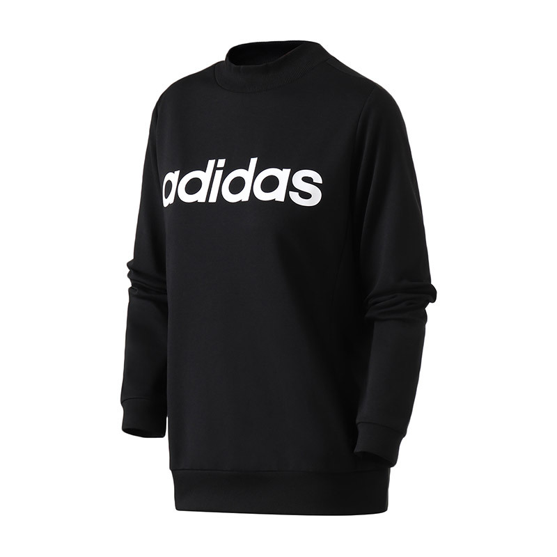 【自营】adidas NEO女装运动休闲卫衣长袖套头衫运动服DM4141