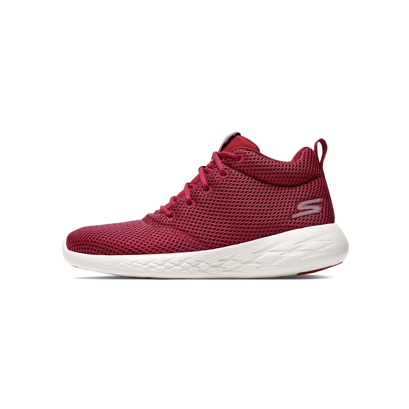 skechers斯凯奇秋冬款轻便透气女跑步鞋缓震耐磨中帮运动鞋15088