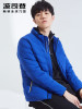 波司登BOSIDENG轻薄羽绒服男士秋季立领运动短款2018韩版青年新款外套B80132005
