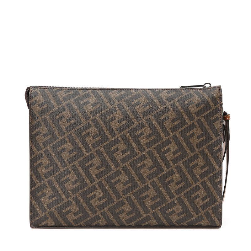 预售 芬迪FENDI 老花款 男女通用手拿包7VA491图片