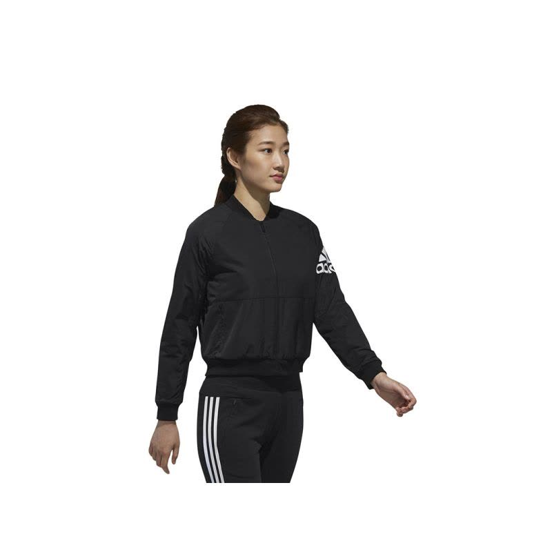 Adidas阿迪达斯外套女装运动服加绒保暖棒球服夹克DT2402图片