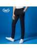G＆G 男士裤子黑色休闲裤男2019新款春季修身男裤韩版潮流小脚裤