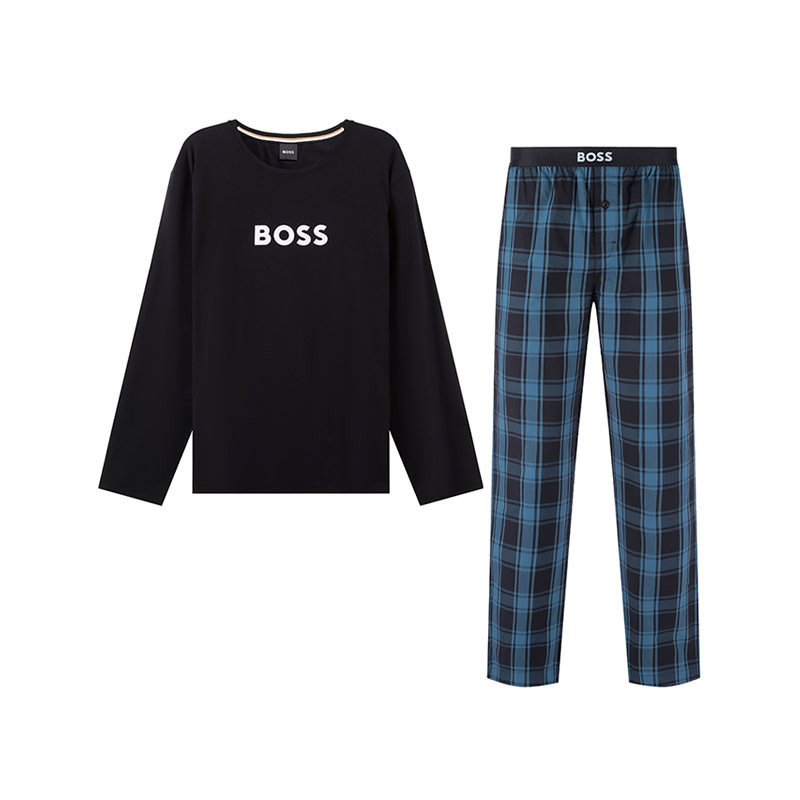 雨果博斯 HUGO BOSS 男士棉质居家服套装50488084