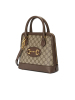 【预定】GUCCI 2020春夏新款 1955 马衔扣装饰单肩手提包621220 25*24*9CM