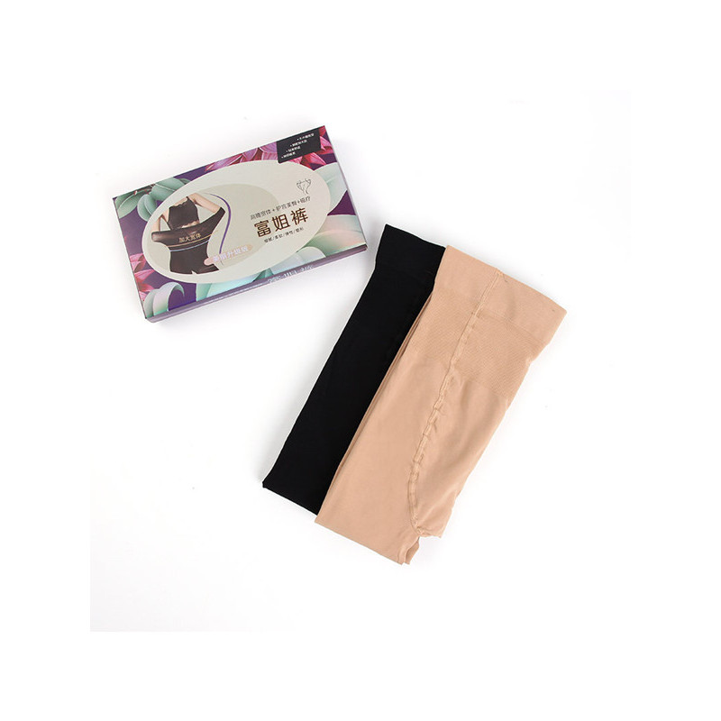 品彩(pincai)女士加大宽体打底裤百搭锦纶西瓜档连裤袜耐穿不易掉档裤