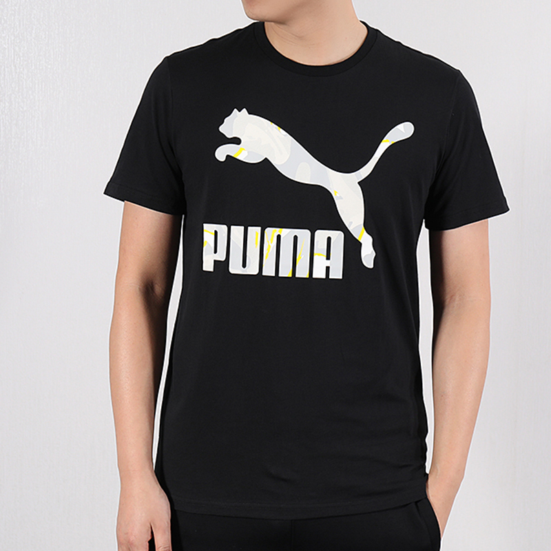 PUMA彪马 男子圆领短袖T恤 Classics Logo 579405