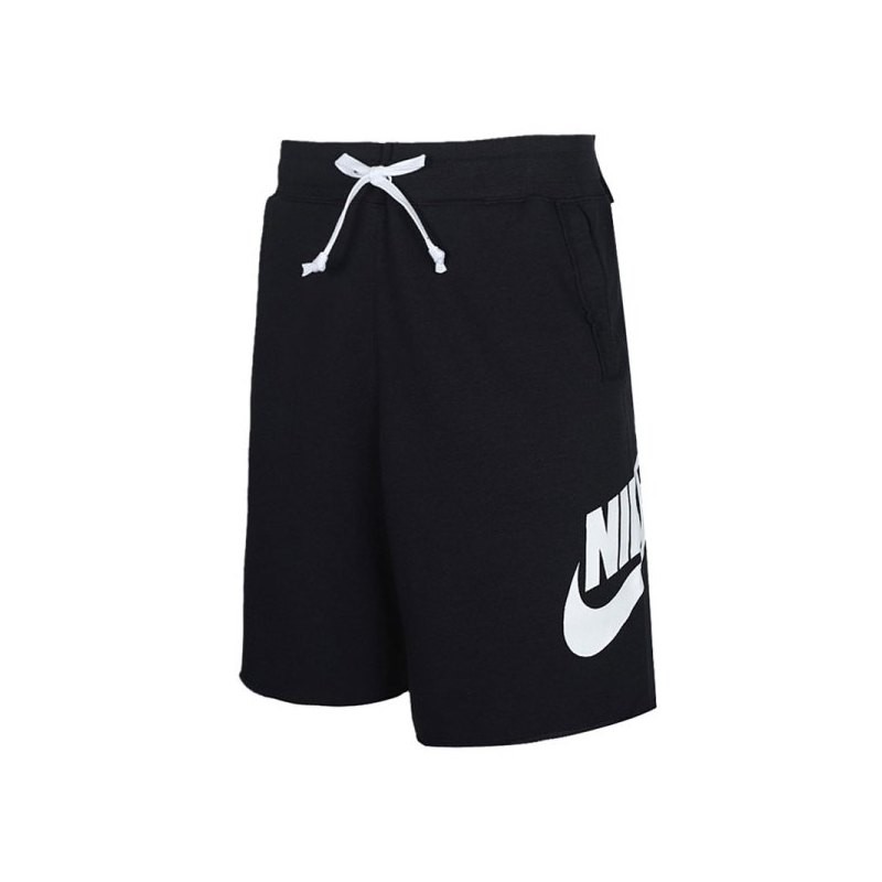 NIKE耐克男裤针织透气运动跑步五分裤休闲短裤AR2376-010
