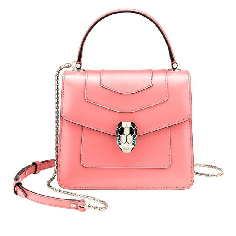 【预定】BVLGARI宝格丽 SERPENTI FOREVER 经典蛇头单肩包18*15*9.5CM图片