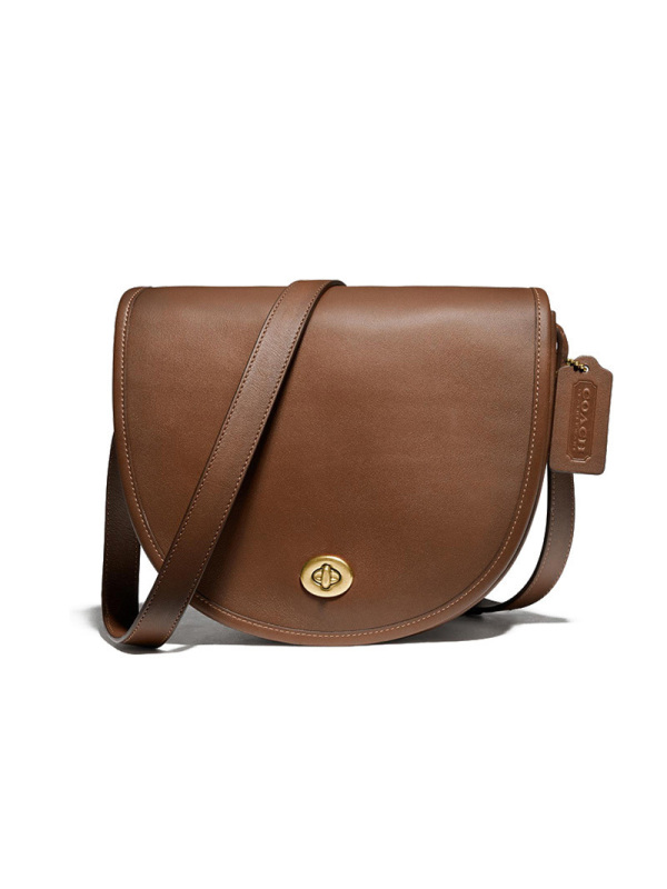 【预定】COACH/蔻驰Saddle 旋转扣单肩包194 22*19*7CM