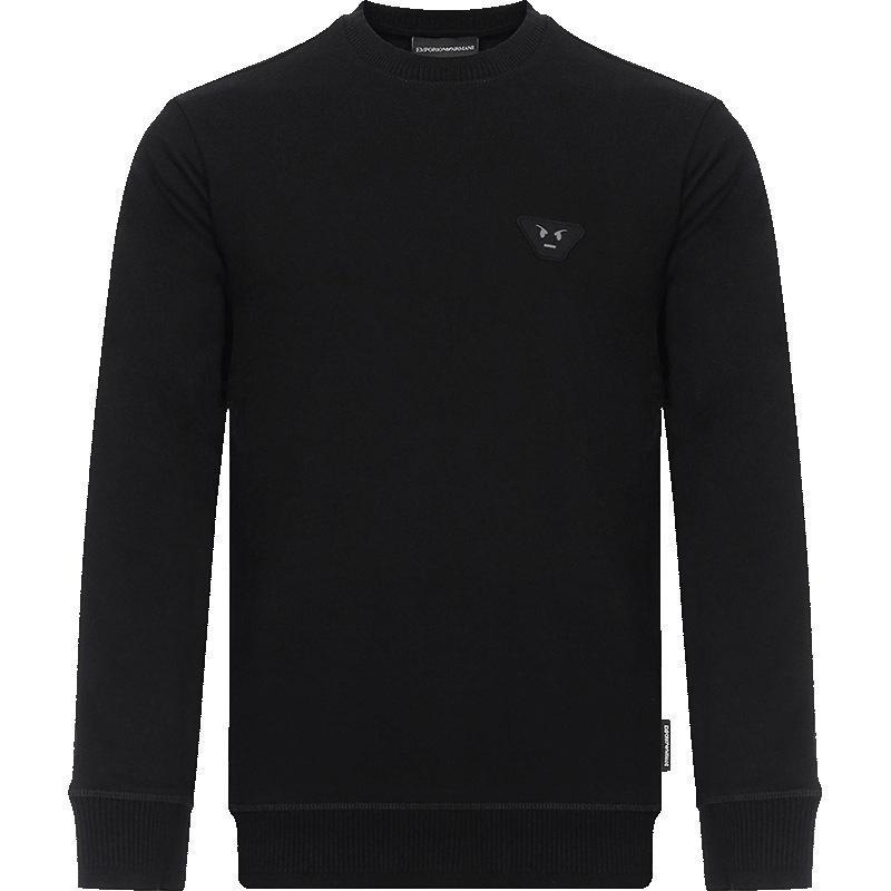 EMPORIO ARMANI EA 阿玛尼 男款棉质长袖卫衣套头衫 3Z1M70 1J35Z