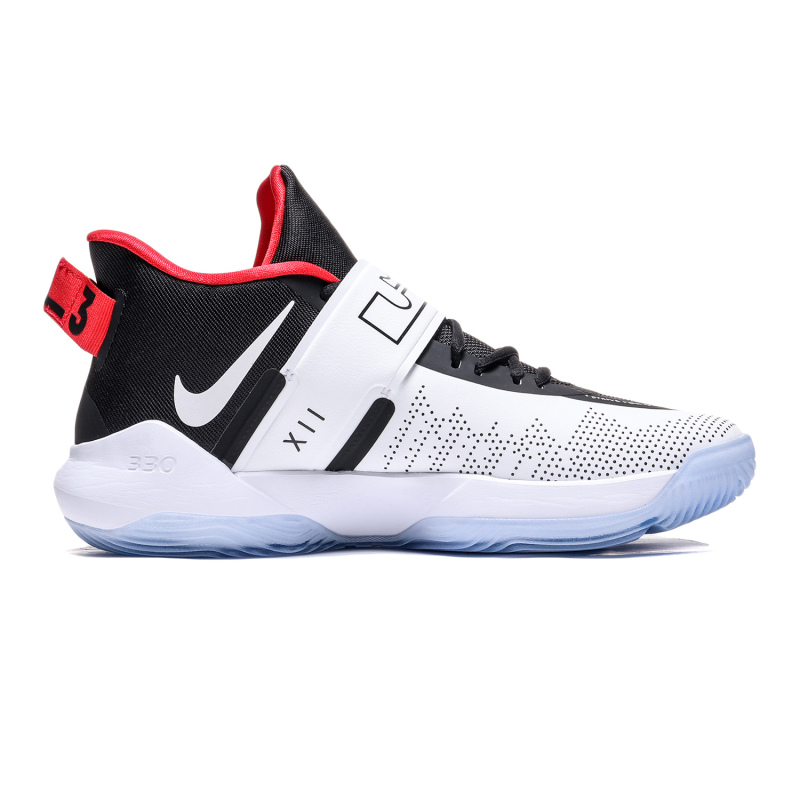 nike男鞋篮球鞋詹姆斯使节12代缓震湖人色运动鞋bq5436001