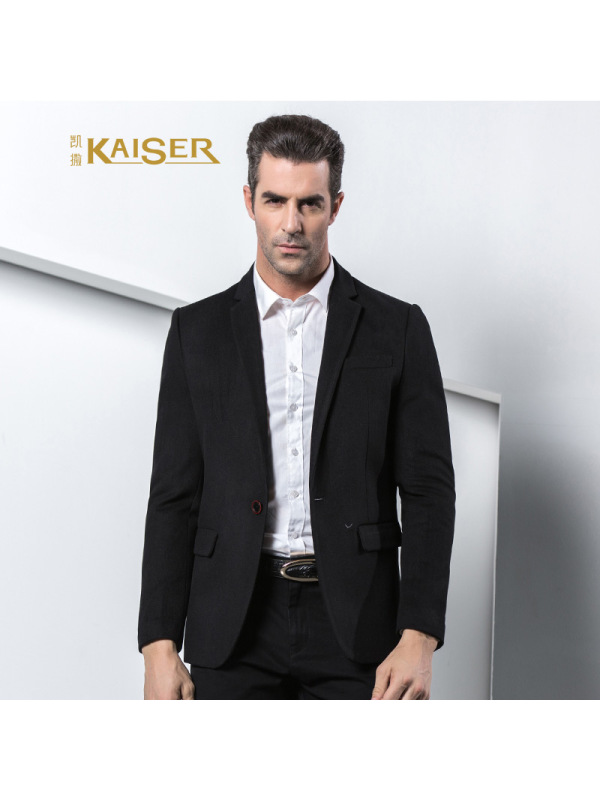 凯撒KAISER西装男士百搭新款秋季夹克男外套