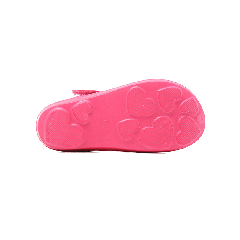 Skechers斯凯奇童鞋女新款小童可爱凉鞋魔术贴运动鞋 664009N