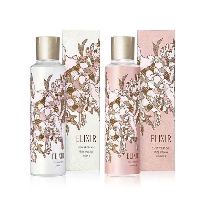 怡丽丝尔 优悦活颜水乳套装花映鹊影限定版滋润型图片