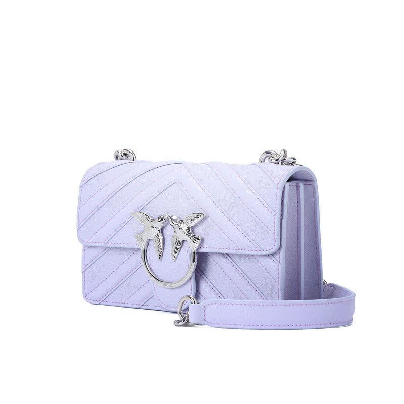 Pinko/品高 LOVE STRIPES BIRDS印花单肩包 迷你 1P21AA图片