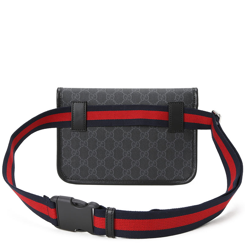 【预定】GUCCI 中性款高级人造帆布腰包 24*16*3.5CM
