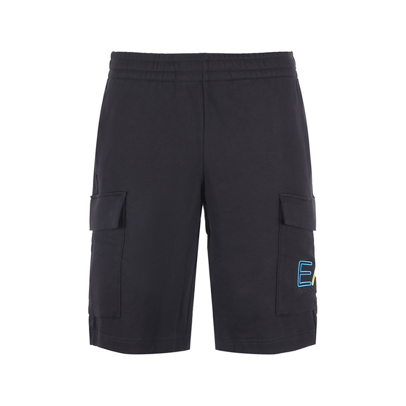 阿玛尼 EMPORIO ARMANI EA7 男士/女士棉质短裤运动休闲五分裤3RUS51 PJEQZ