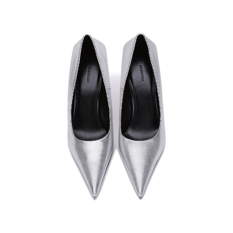BALENCIAGA 巴黎世家 女士皮革尖头高跟鞋 572879 WBB20