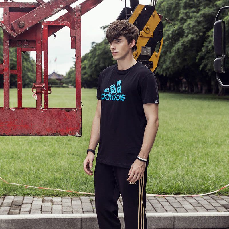adidas阿迪达斯男装短袖T恤-ADITSG2-BBU图片